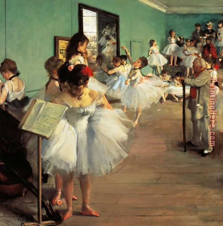 Edgar Degas Dance Examination